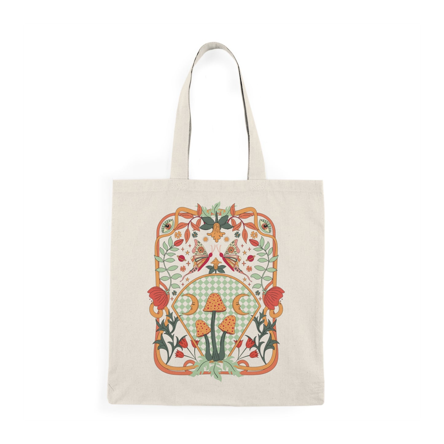 Tote Bag, Boho Garden Collection, My Chequered Past