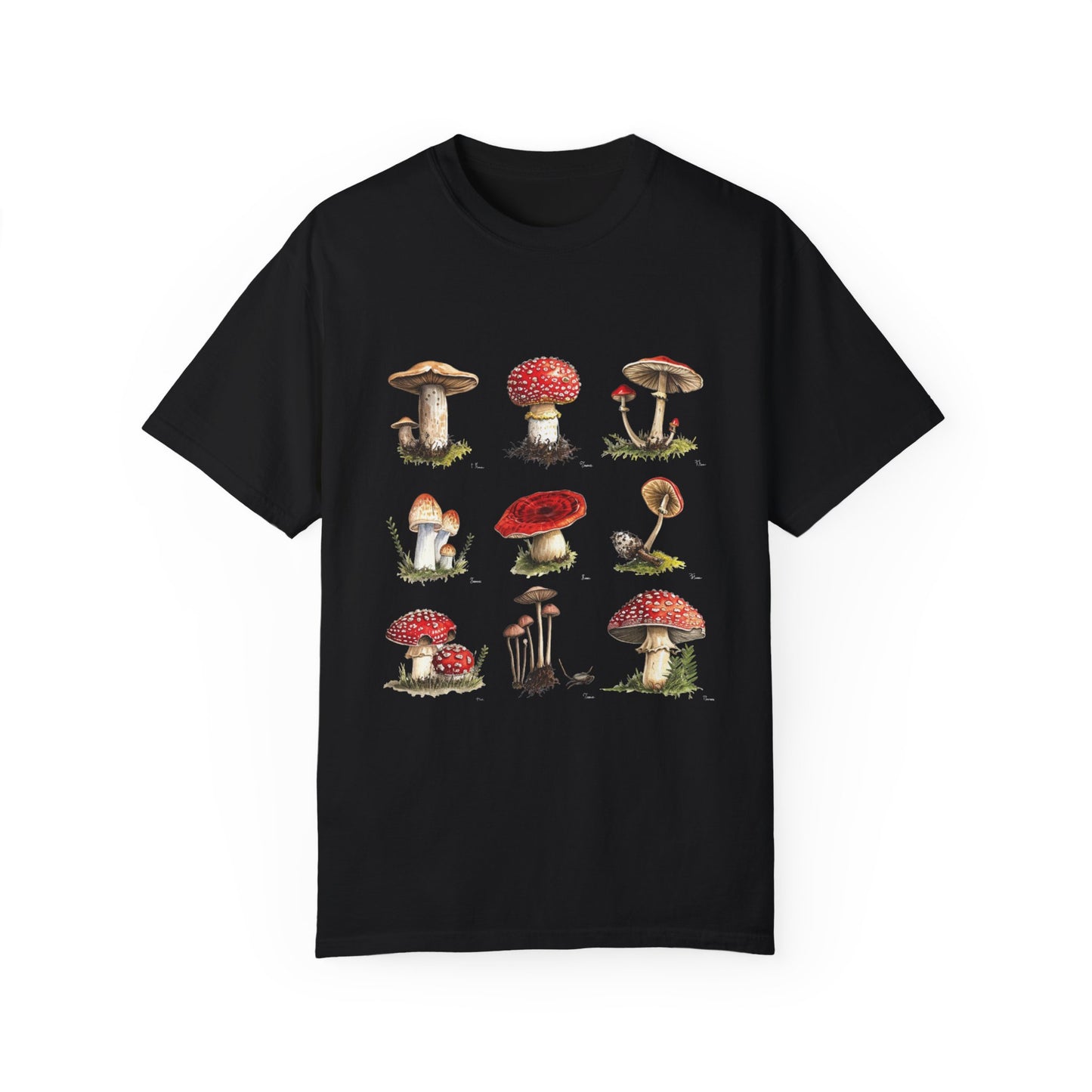 Vintage Mushrooms Unisex T-Shirt