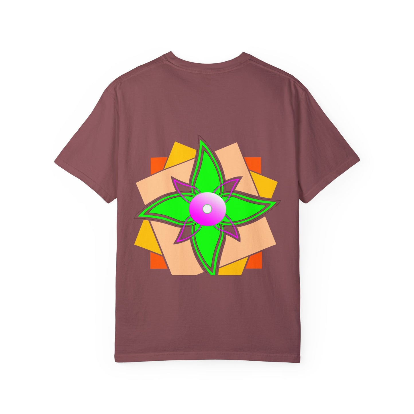 Floral Geometry  Unisex T -shirt