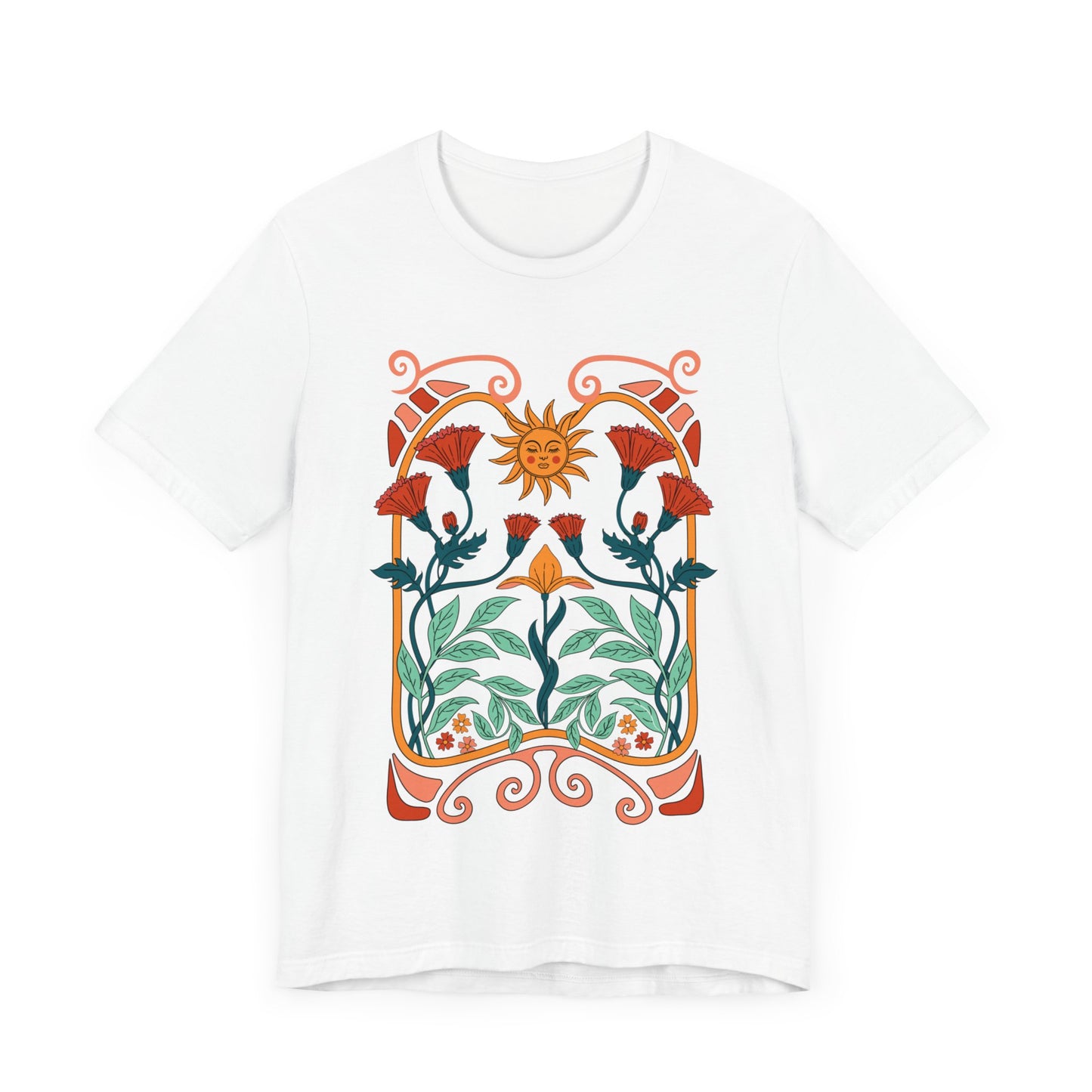 T-Shirt Women, Keeping Summer, Boho Garden Collection