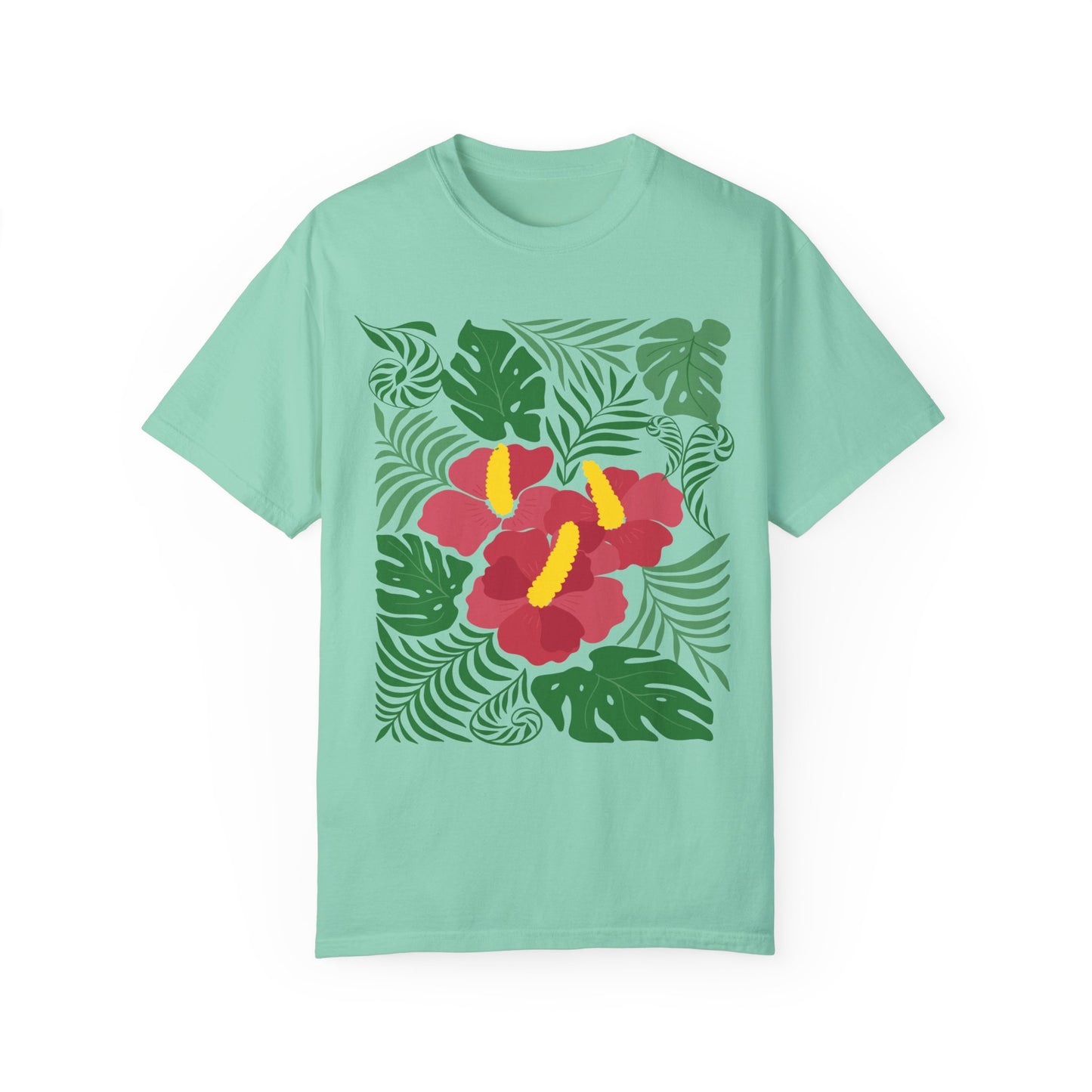 Ferns And Flowers Unisex T -shirt