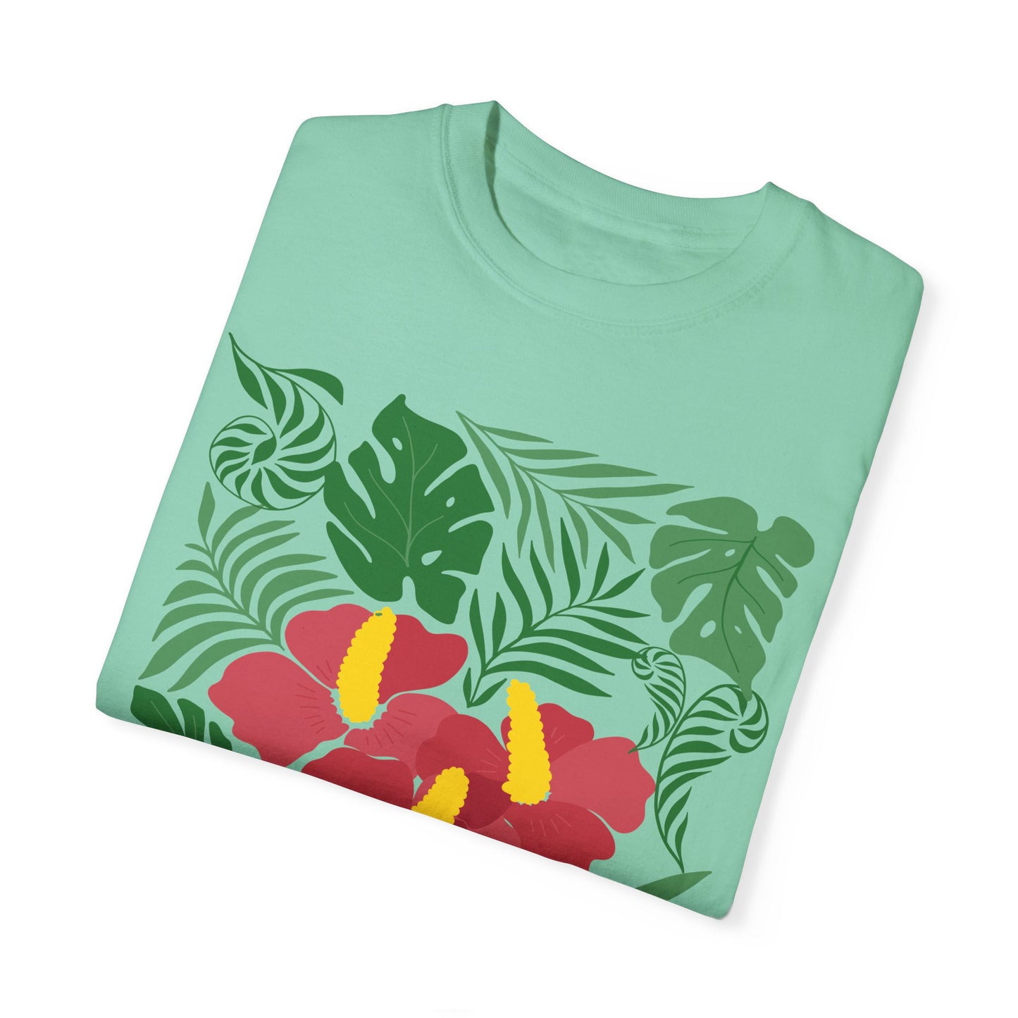 Ferns And Flowers Unisex T -shirt