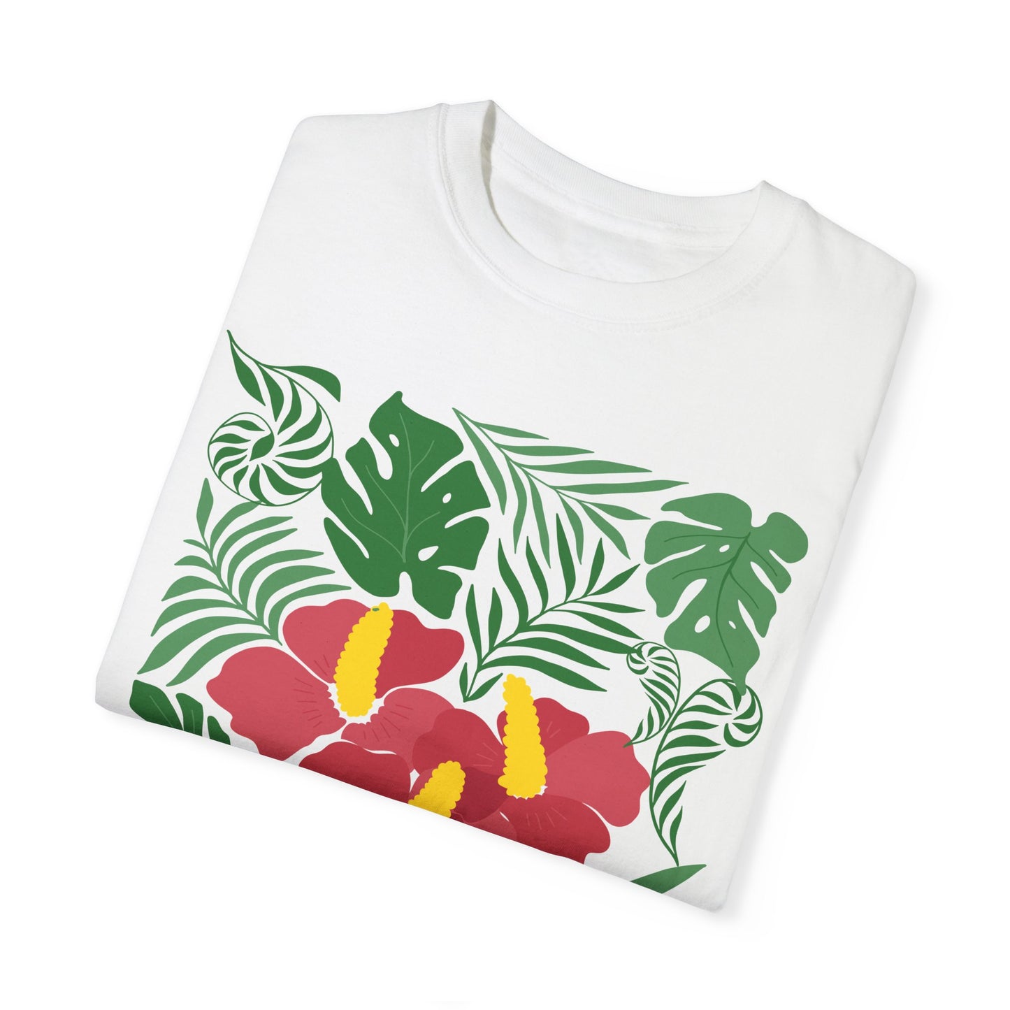 Ferns And Flowers Unisex T -shirt