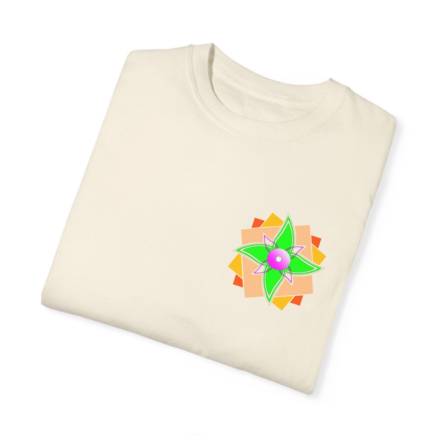 Floral Geometry  Unisex T -shirt