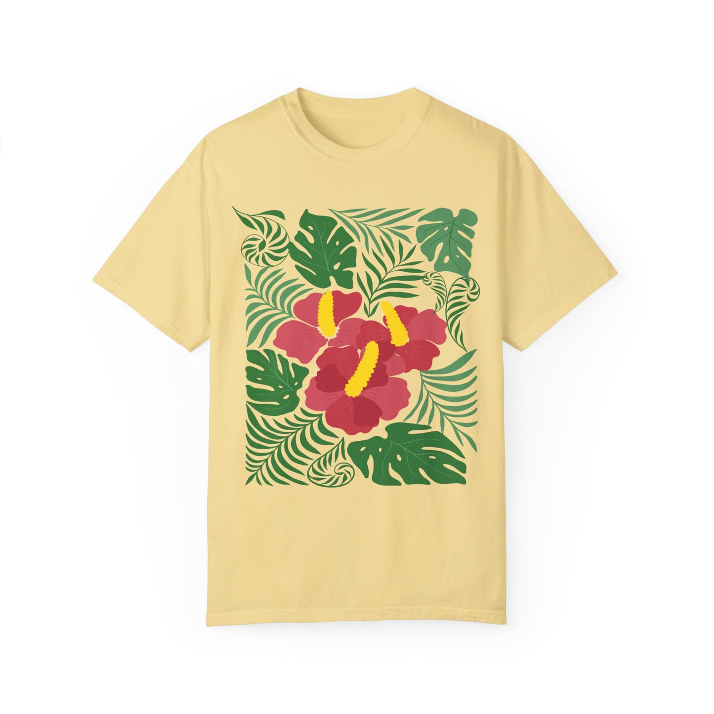 Ferns And Flowers Unisex T -shirt