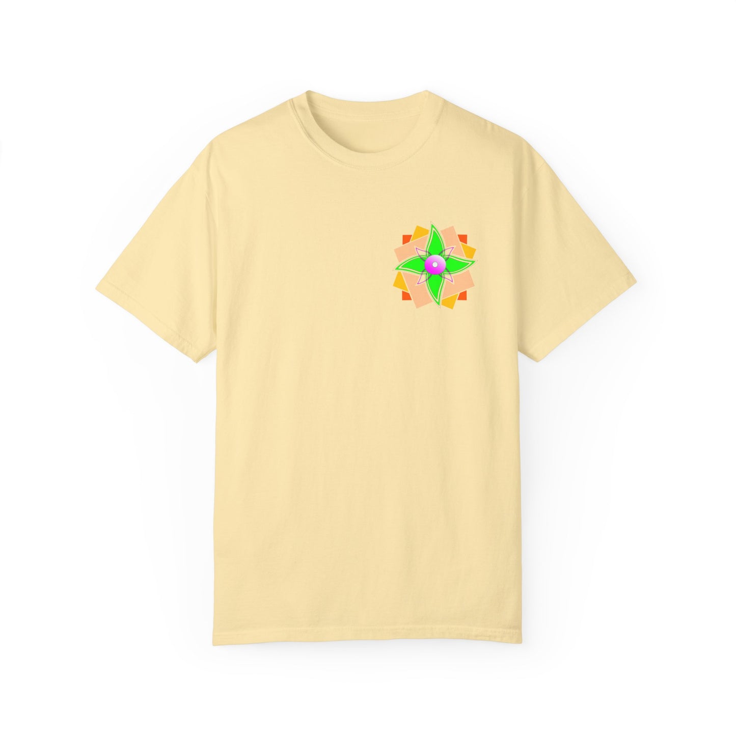 Floral Geometry  Unisex T -shirt