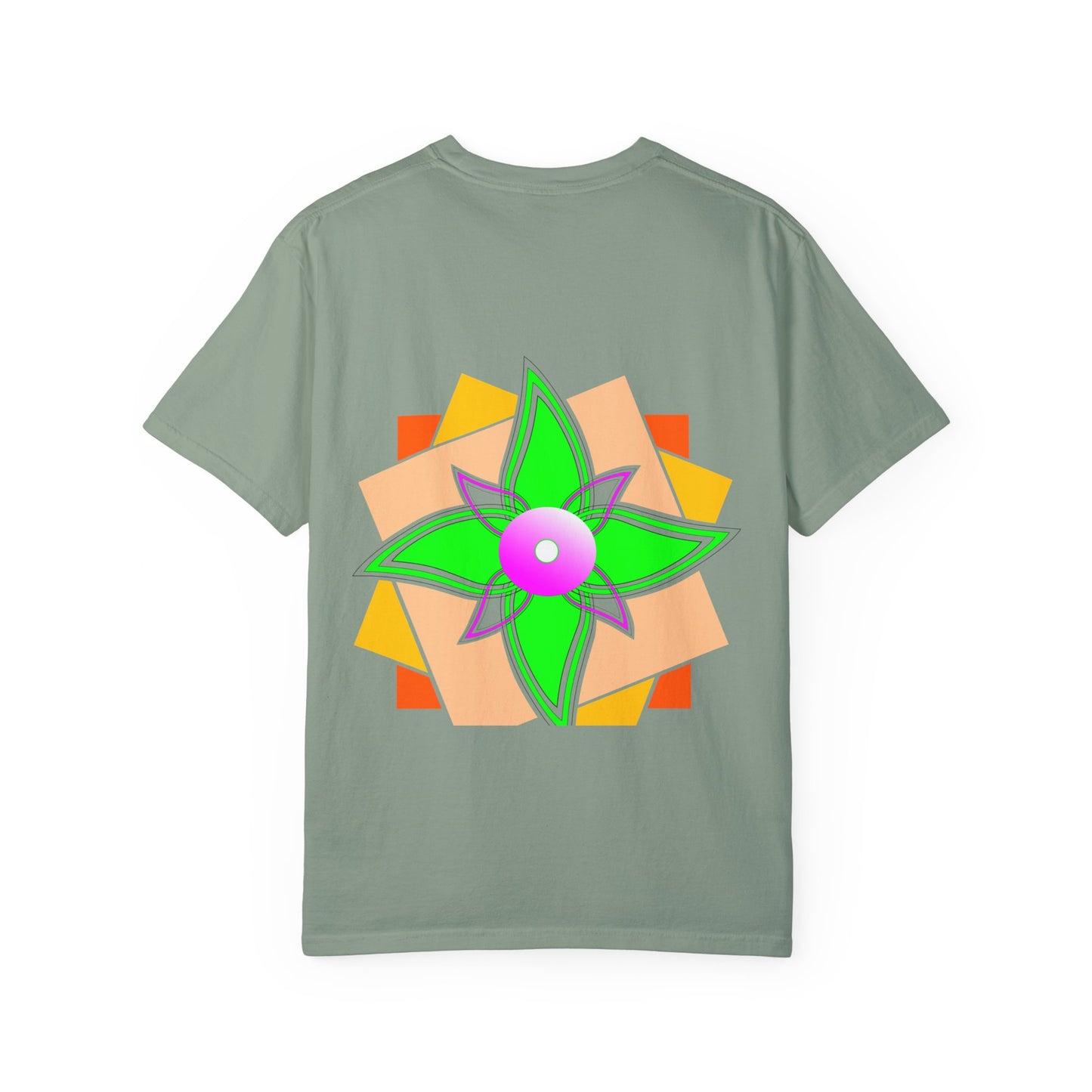 Floral Geometry  Unisex T -shirt