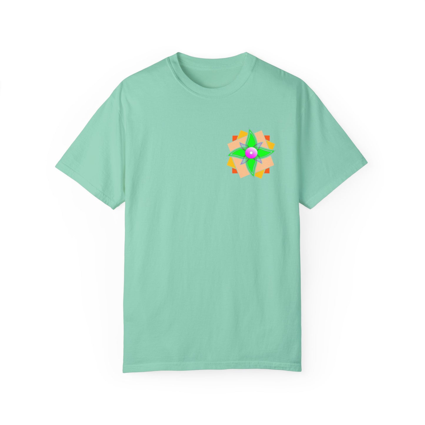 Floral Geometry  Unisex T -shirt