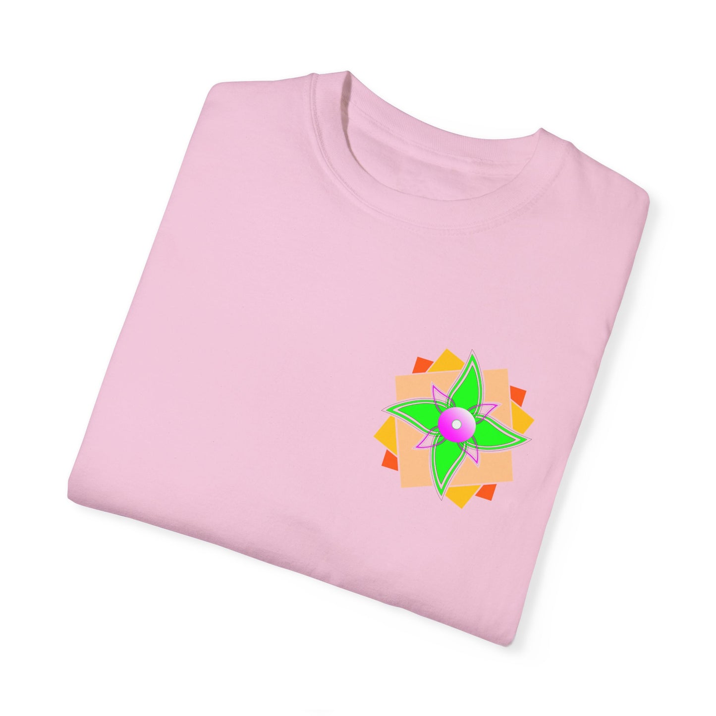 Floral Geometry  Unisex T -shirt