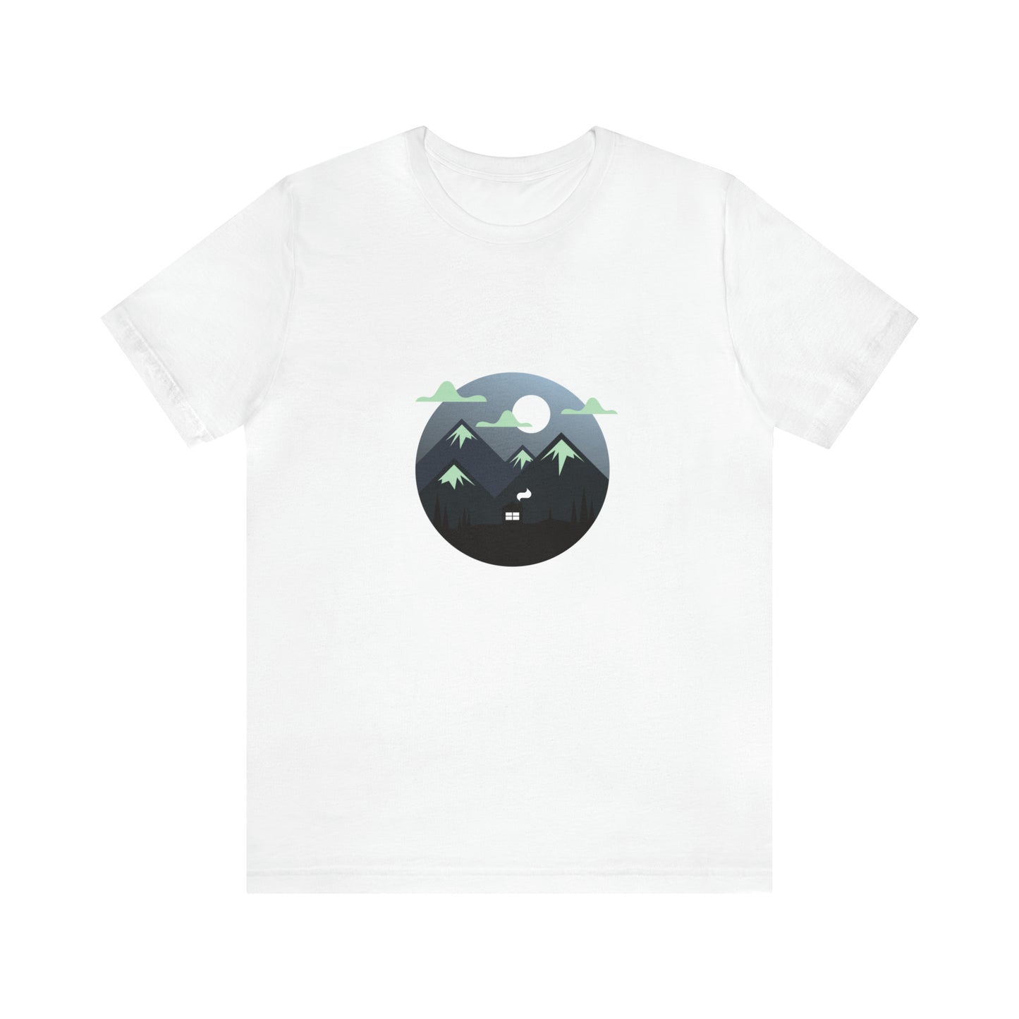 T-Shirt, Men,  Night Sky, Abstract Graphic Tee