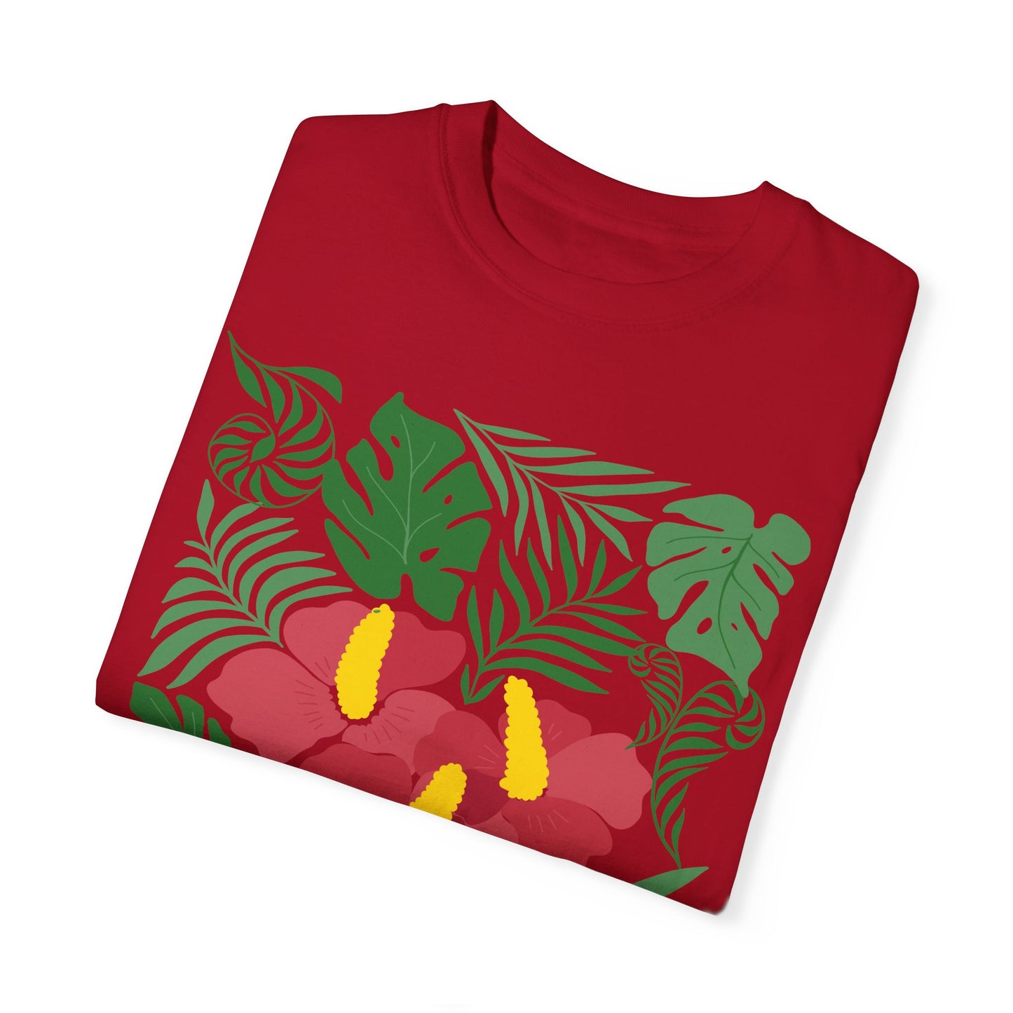 Ferns And Flowers Unisex T -shirt