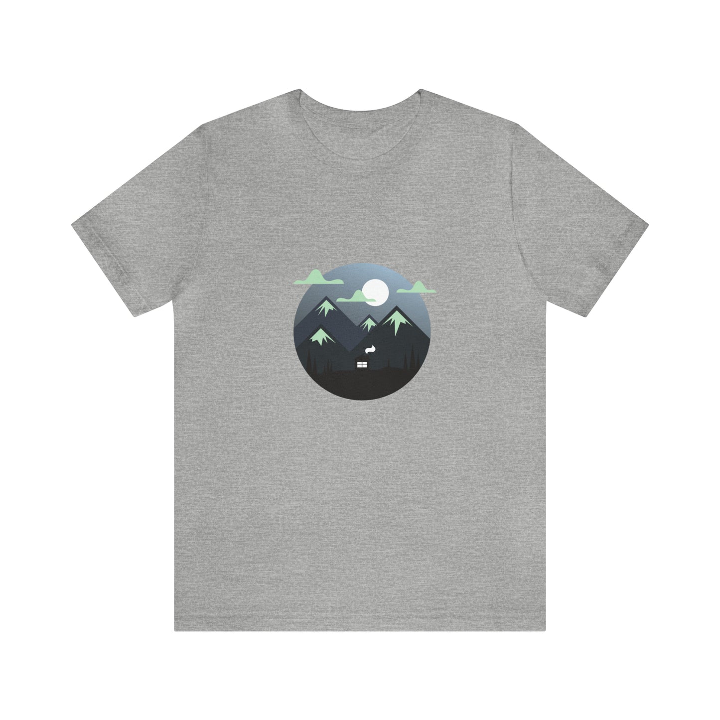 T-Shirt, Men,  Night Sky, Abstract Graphic Tee