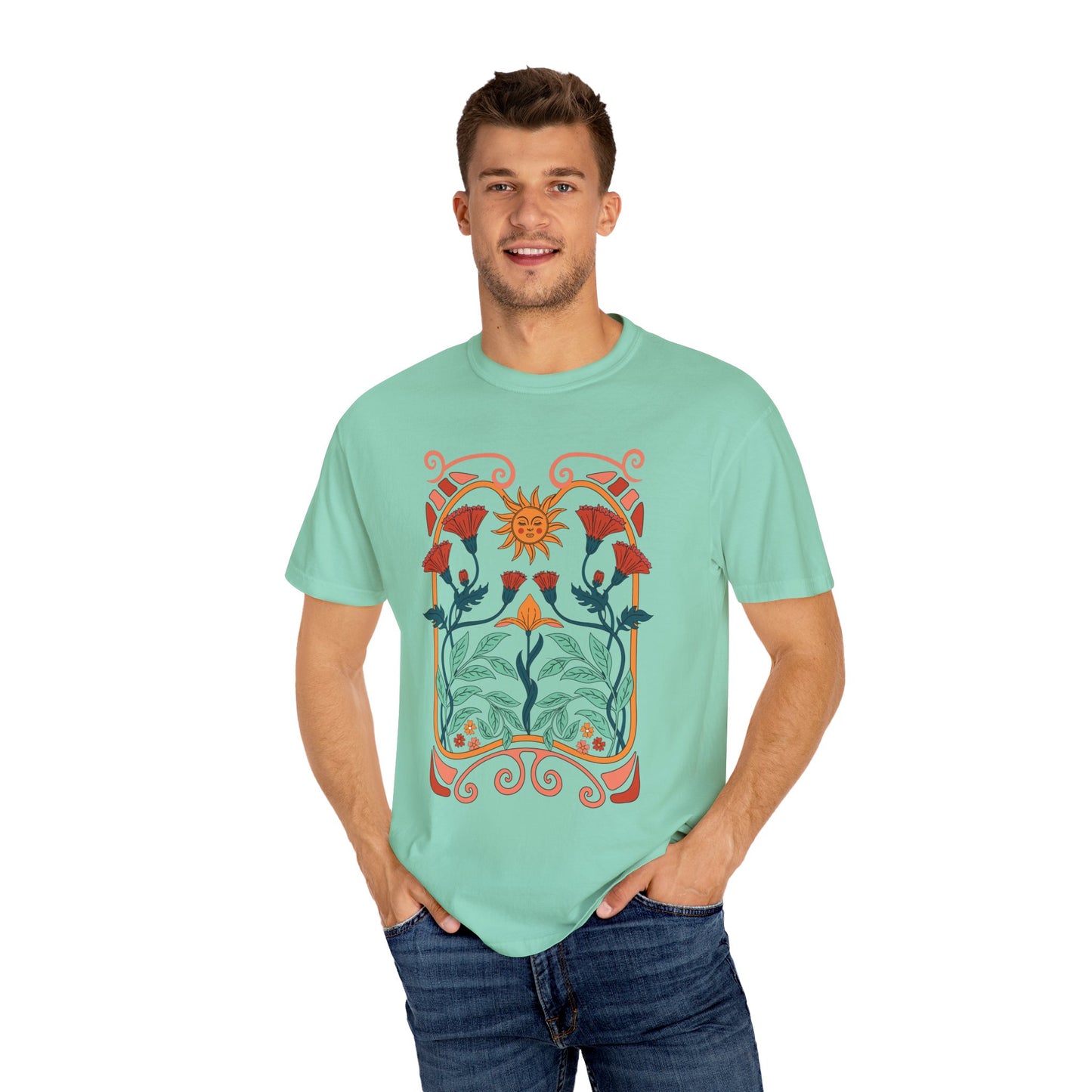 Sunshine And flowers Unisex T -shirt