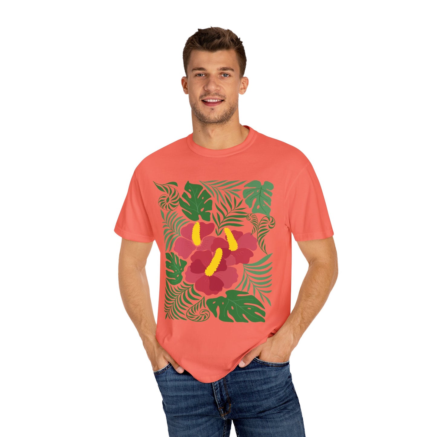 Ferns And Flowers Unisex T -shirt