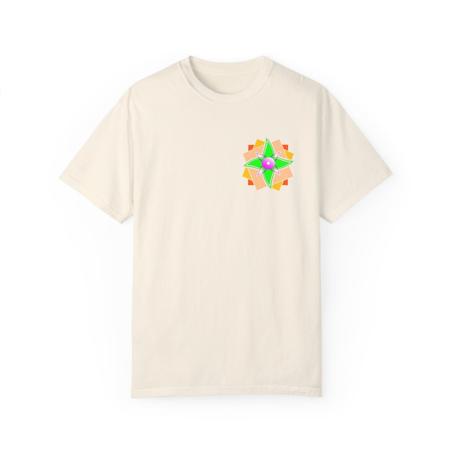 Floral Geometry  Unisex T -shirt