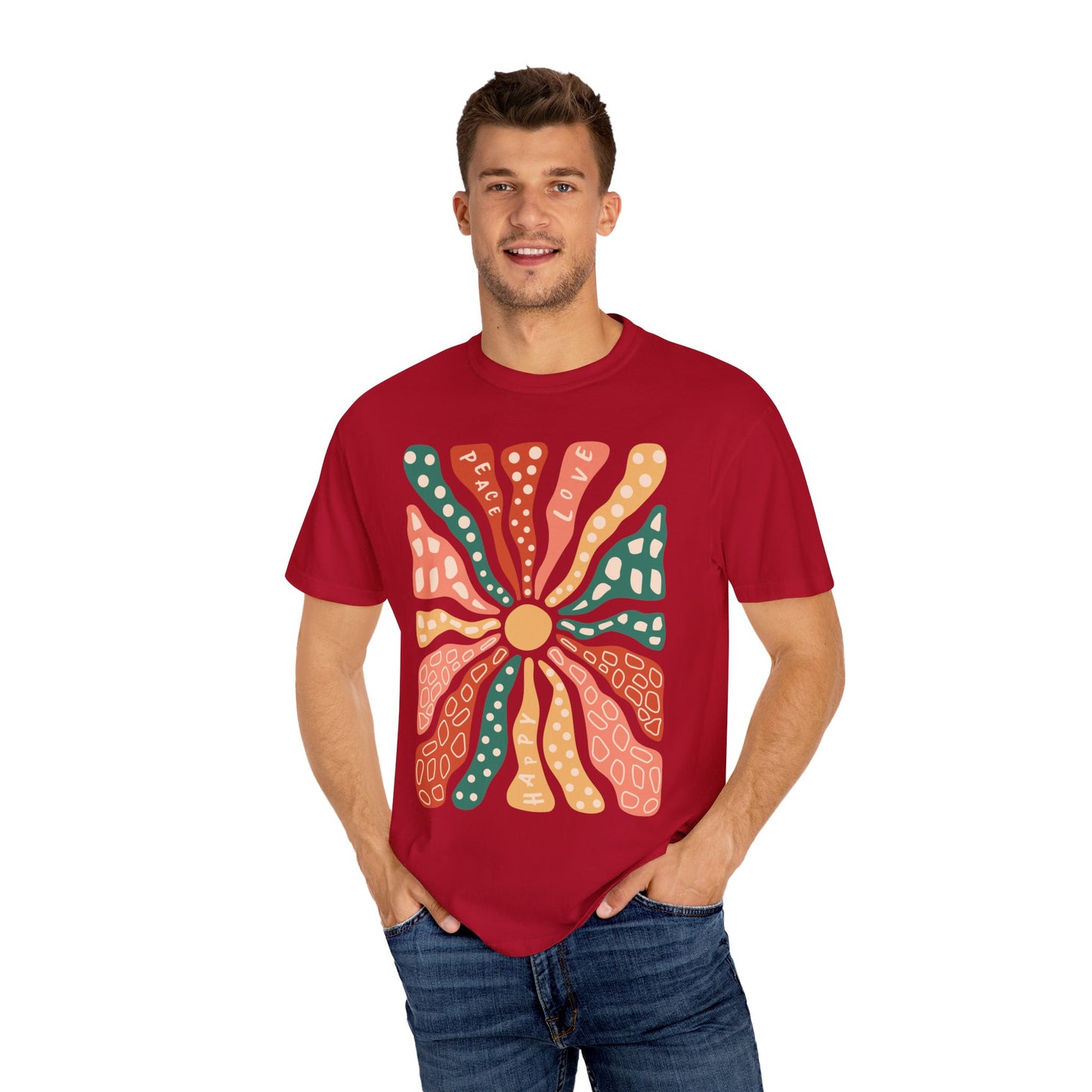 Groovy Wildflower  Unisex T -shirt