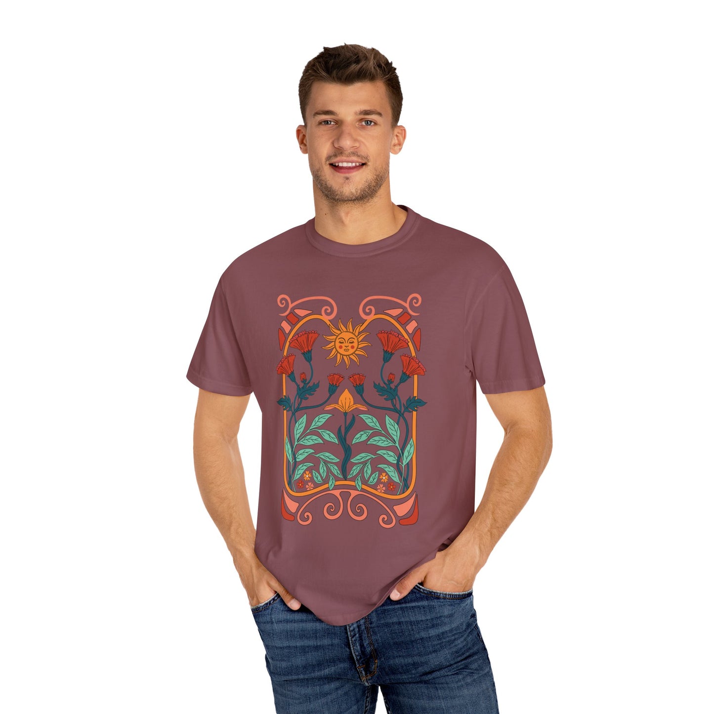 Sunshine And flowers Unisex T -shirt