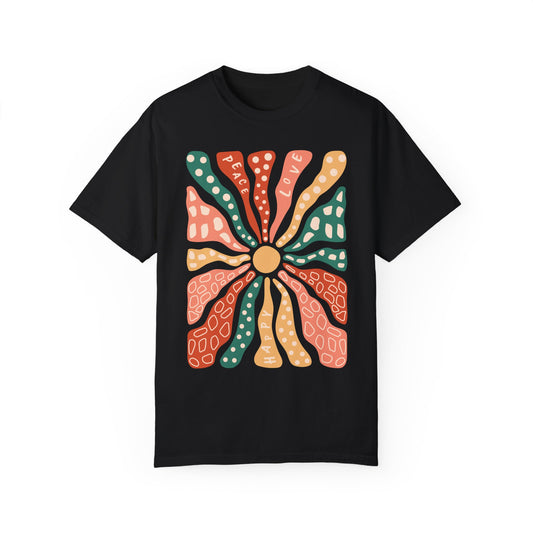 Groovy Wildflower  Unisex T -shirt