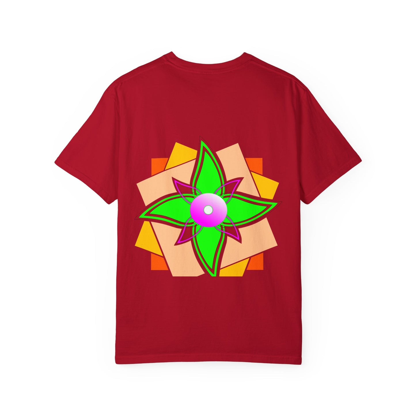 Floral Geometry  Unisex T -shirt