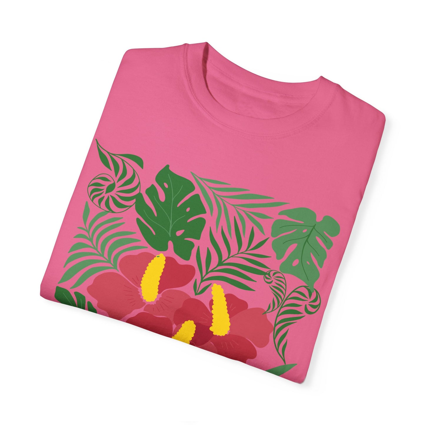 Ferns And Flowers Unisex T -shirt