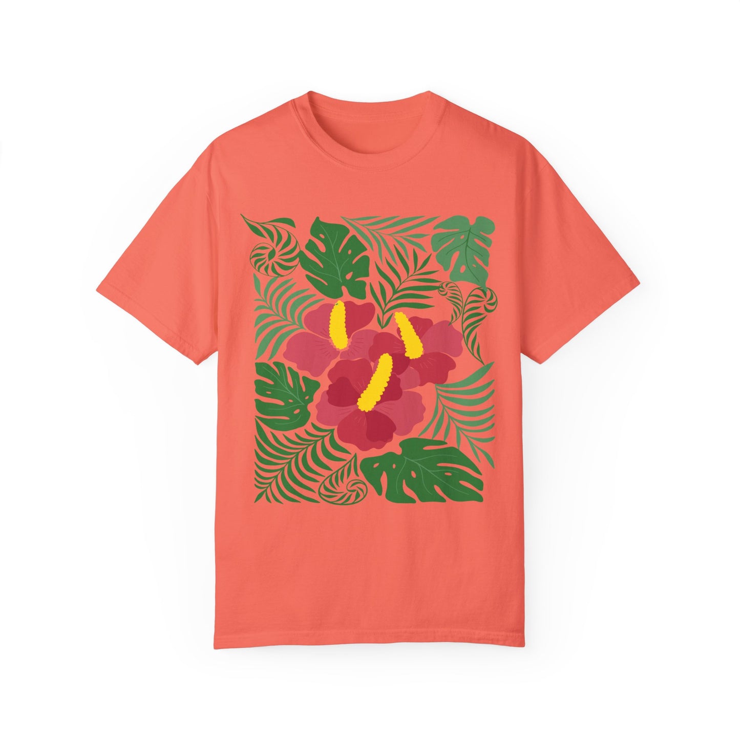 Ferns And Flowers Unisex T -shirt