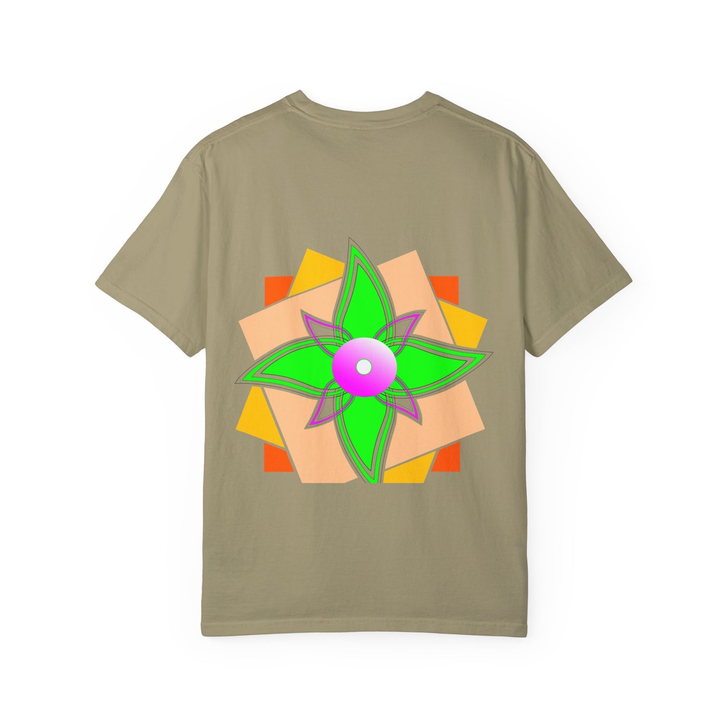 Floral Geometry  Unisex T -shirt