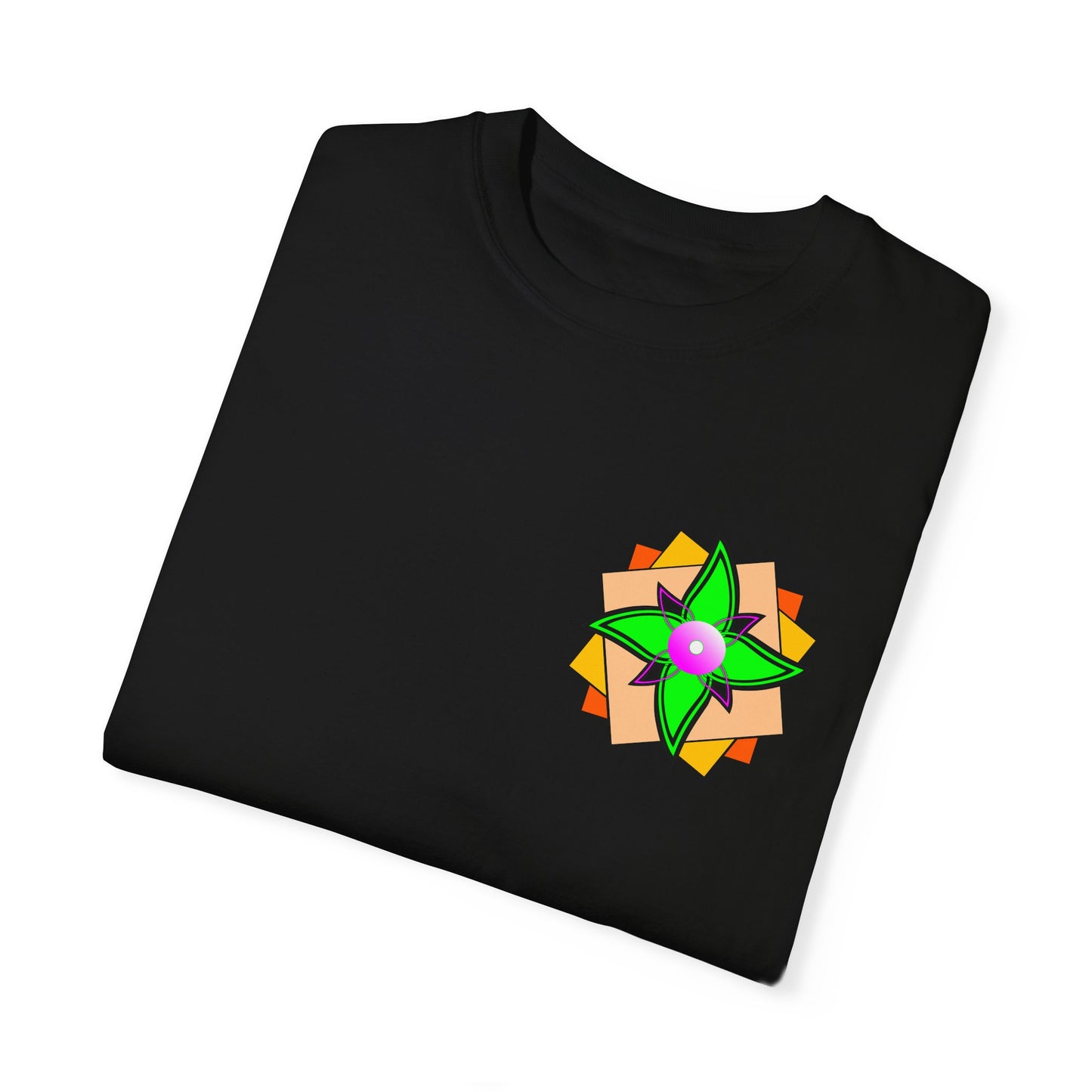 Floral Geometry  Unisex T -shirt