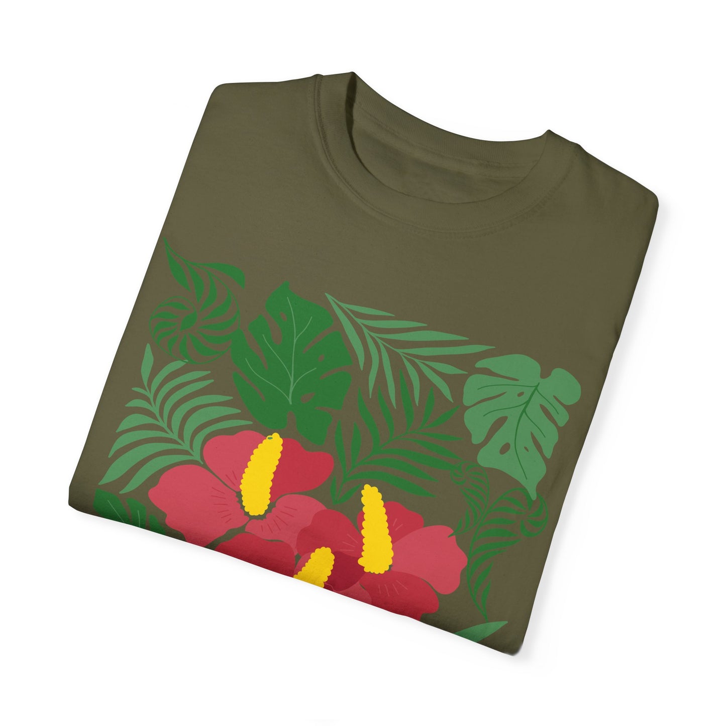 Ferns And Flowers Unisex T -shirt