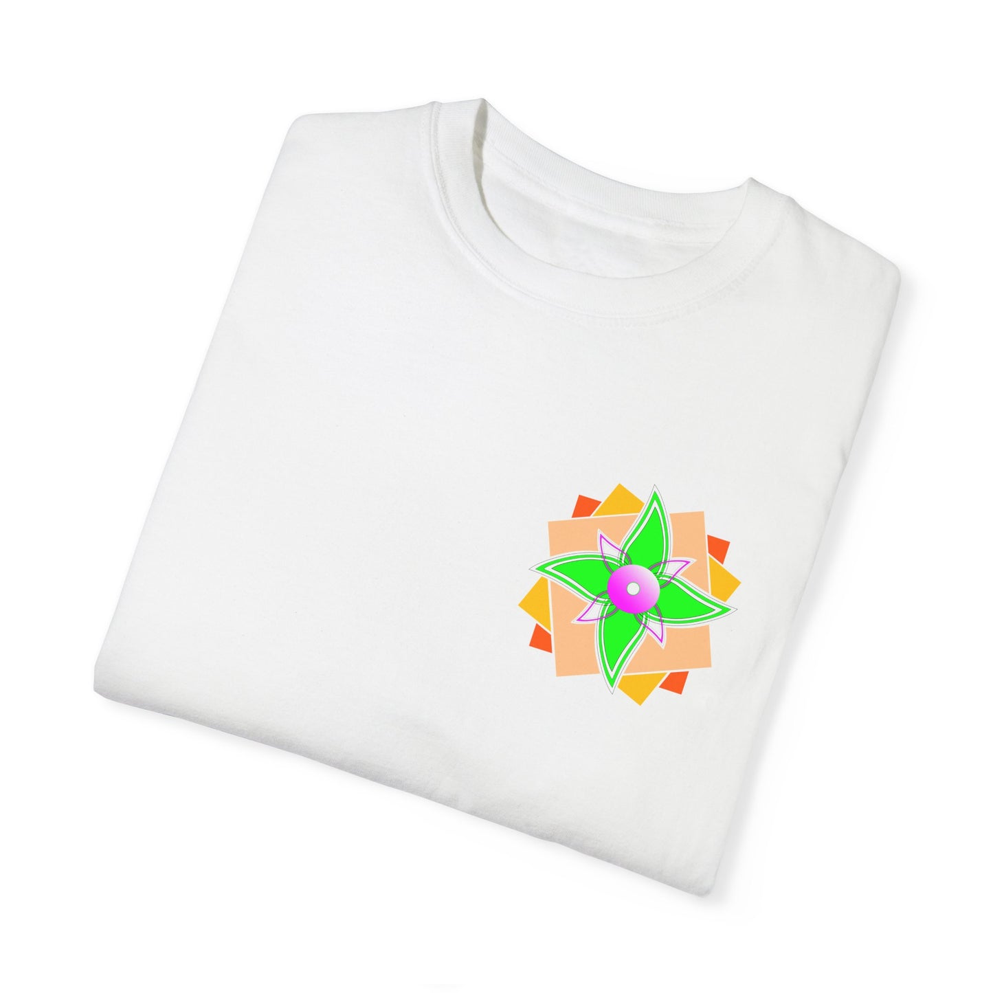 Floral Geometry  Unisex T -shirt