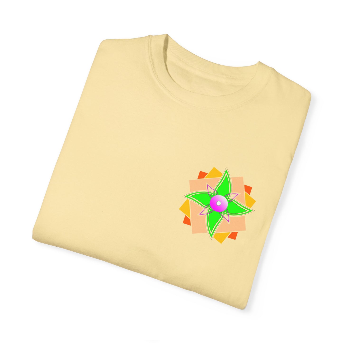 Floral Geometry  Unisex T -shirt