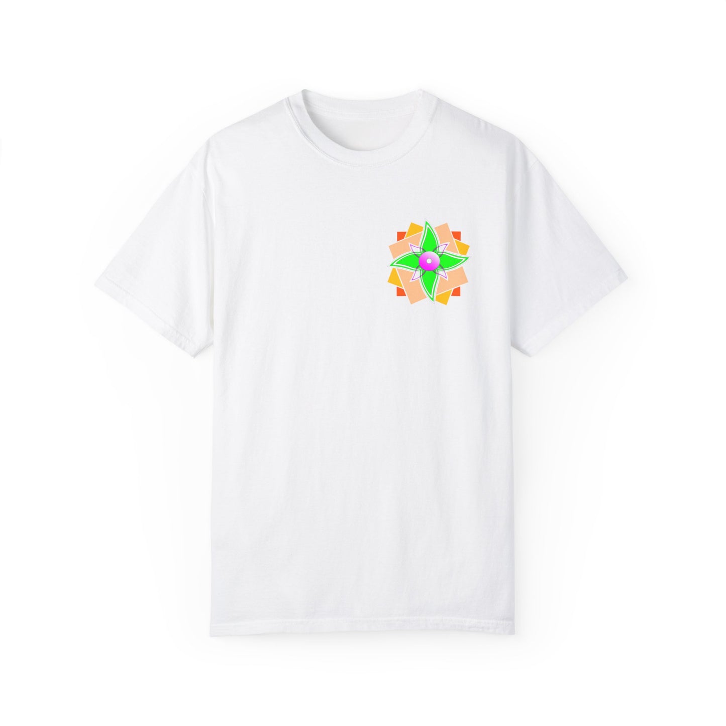 Floral Geometry  Unisex T -shirt