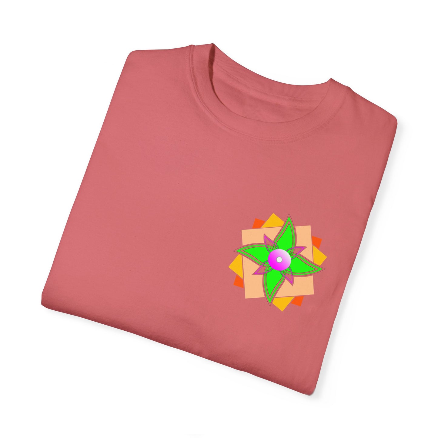 Floral Geometry  Unisex T -shirt