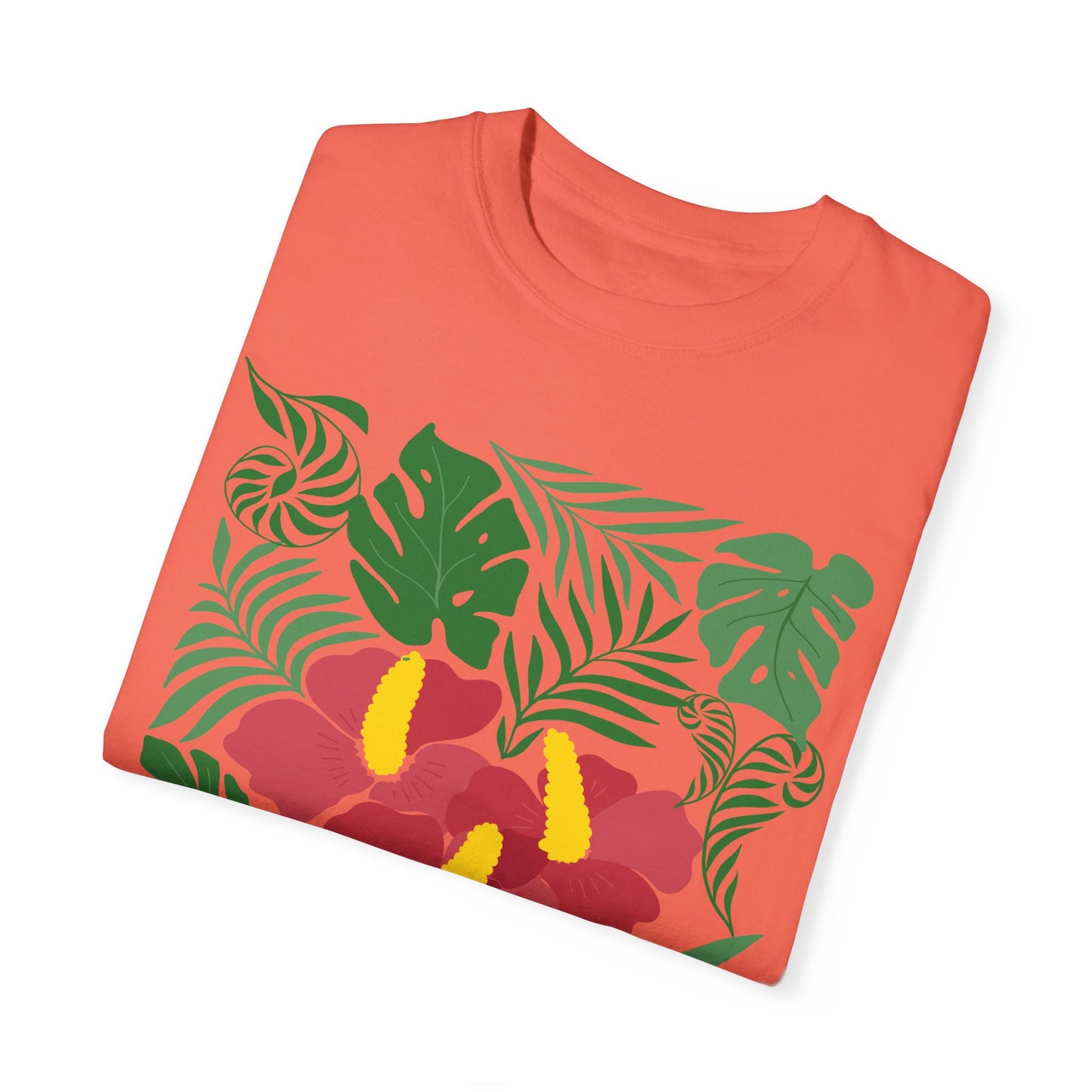 Ferns And Flowers Unisex T -shirt