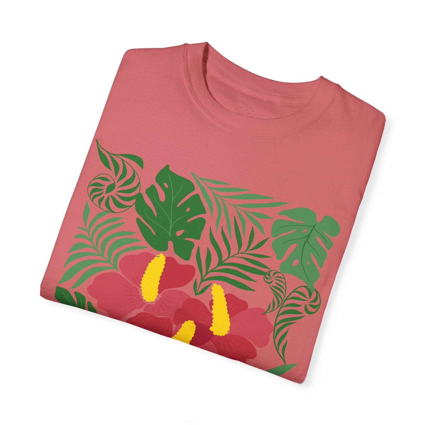 Ferns And Flowers Unisex T -shirt