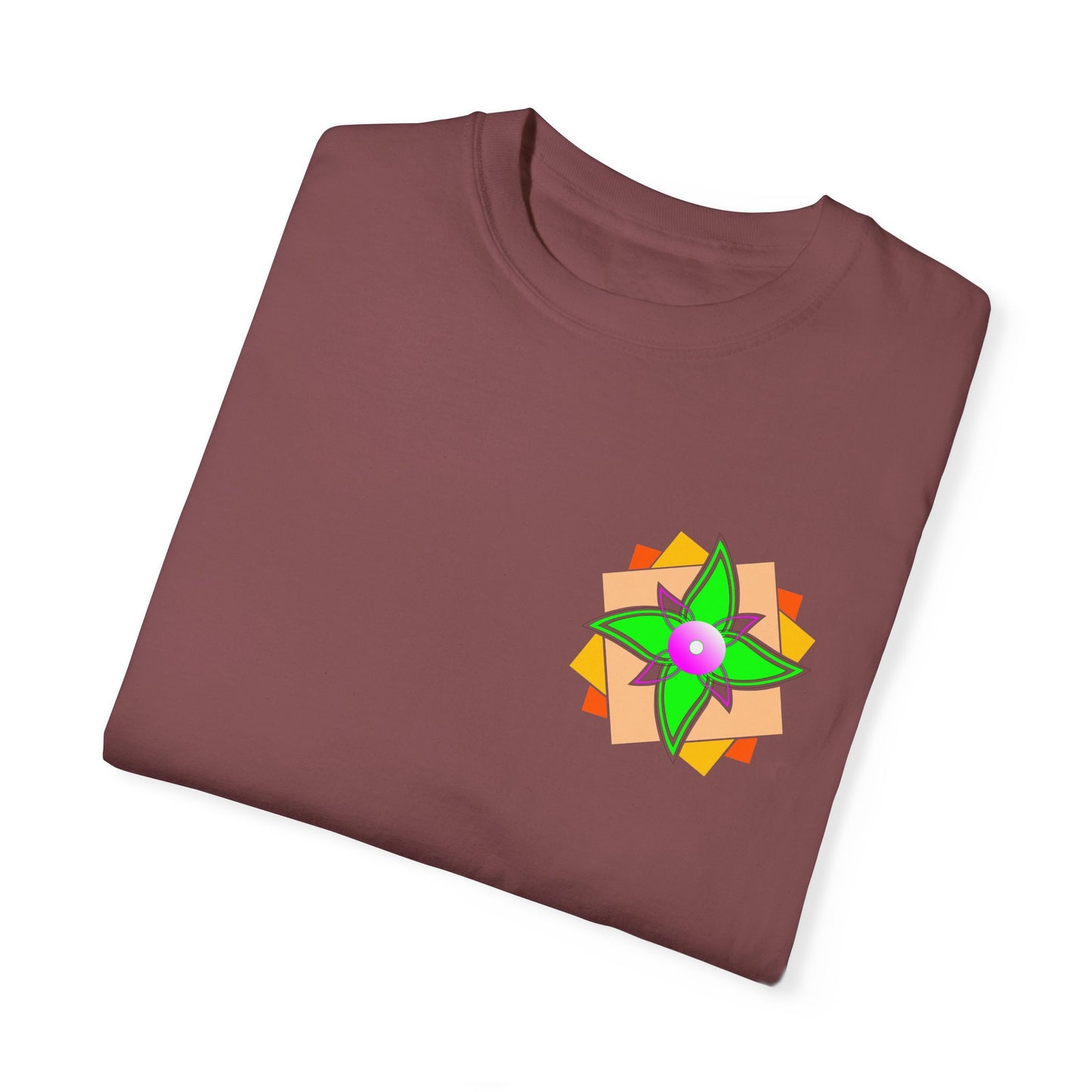 Floral Geometry  Unisex T -shirt