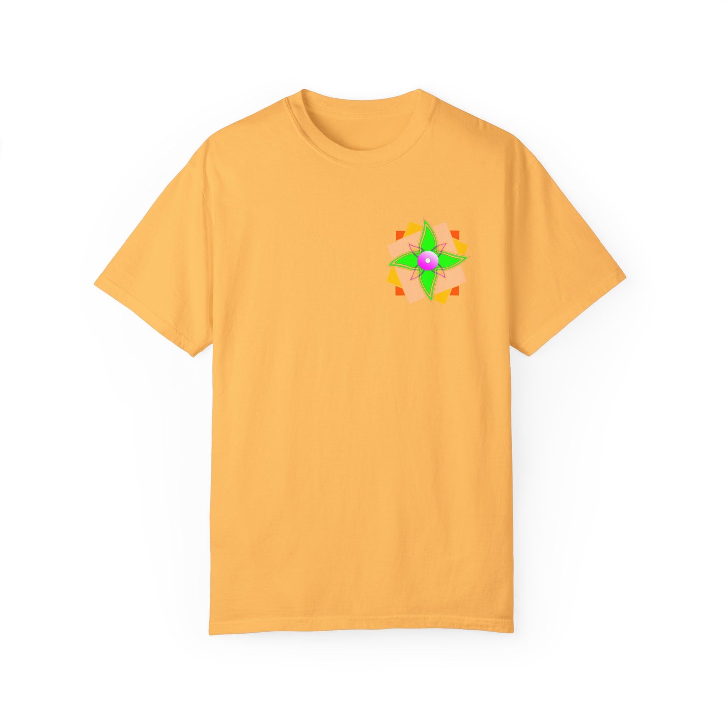 Floral Geometry  Unisex T -shirt