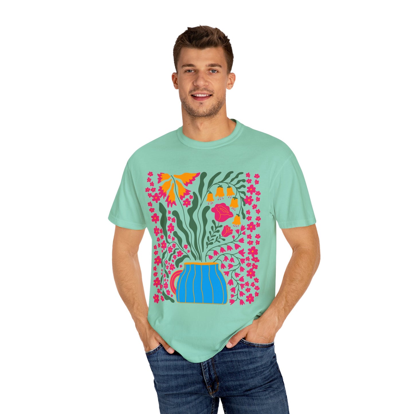 Matisse Pink Flower T -shirt