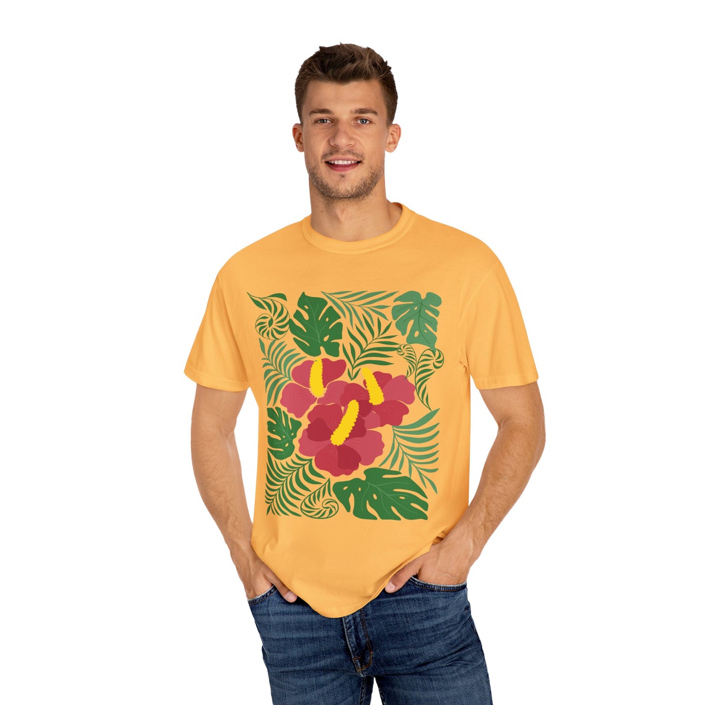 Ferns And Flowers Unisex T -shirt