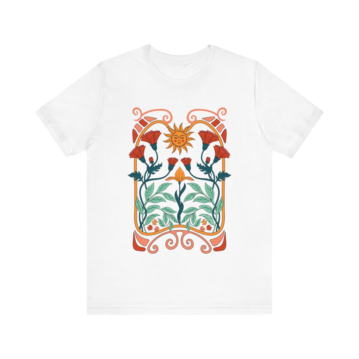 T-Shirt Women, Keeping Summer, Boho Garden Collection