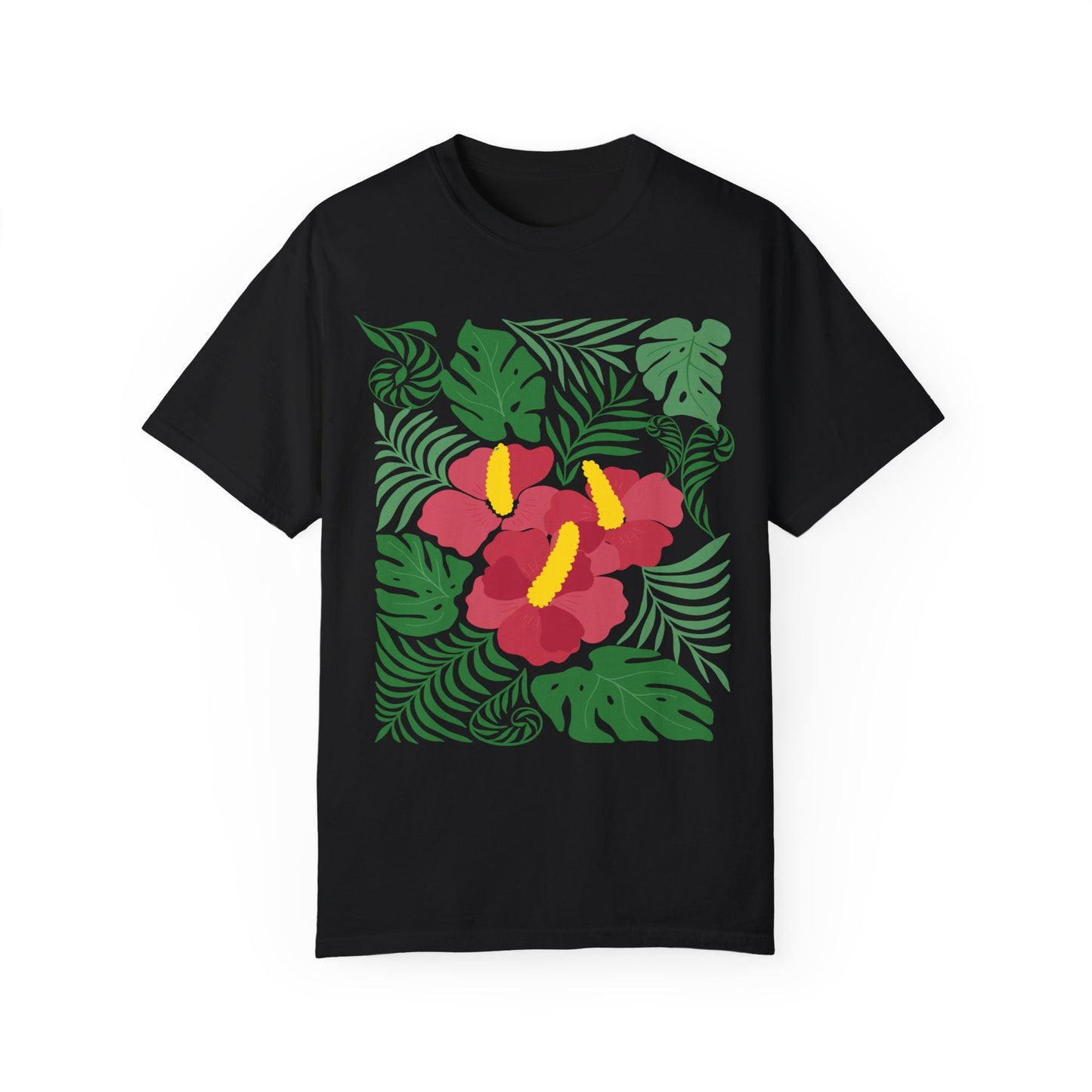 Ferns And Flowers Unisex T -shirt