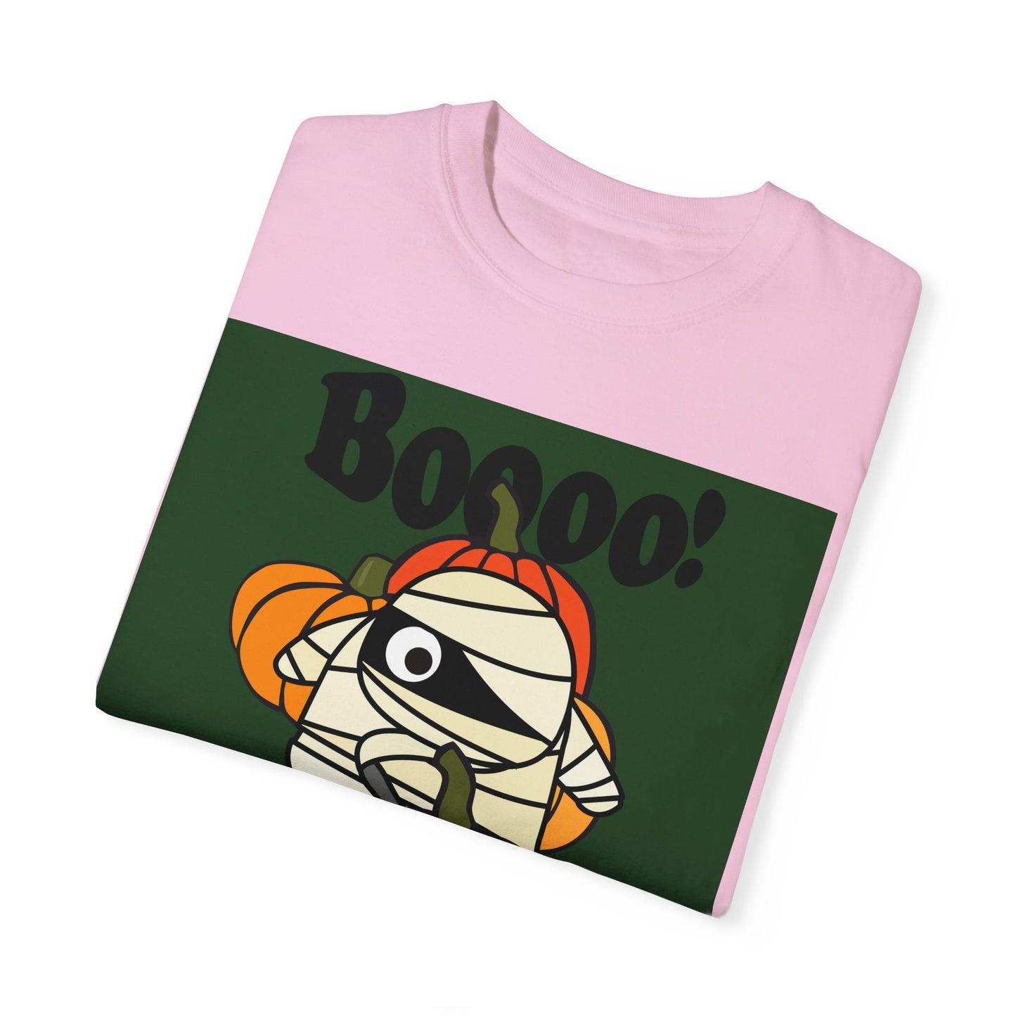 Boo Ghoul And Pumpkin Halloween Tee | Western Halloween T-Shirt Unisex Funny Ghost Graphic Print Shirt Tee Top