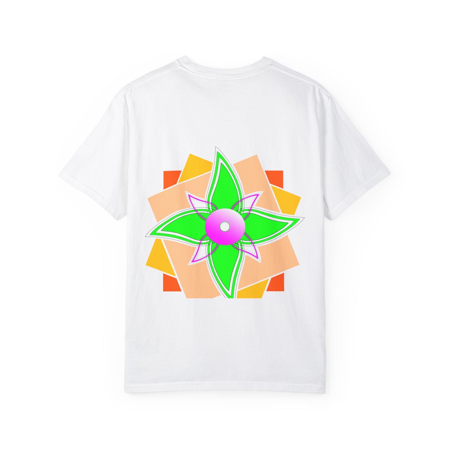 Floral Geometry  Unisex T -shirt