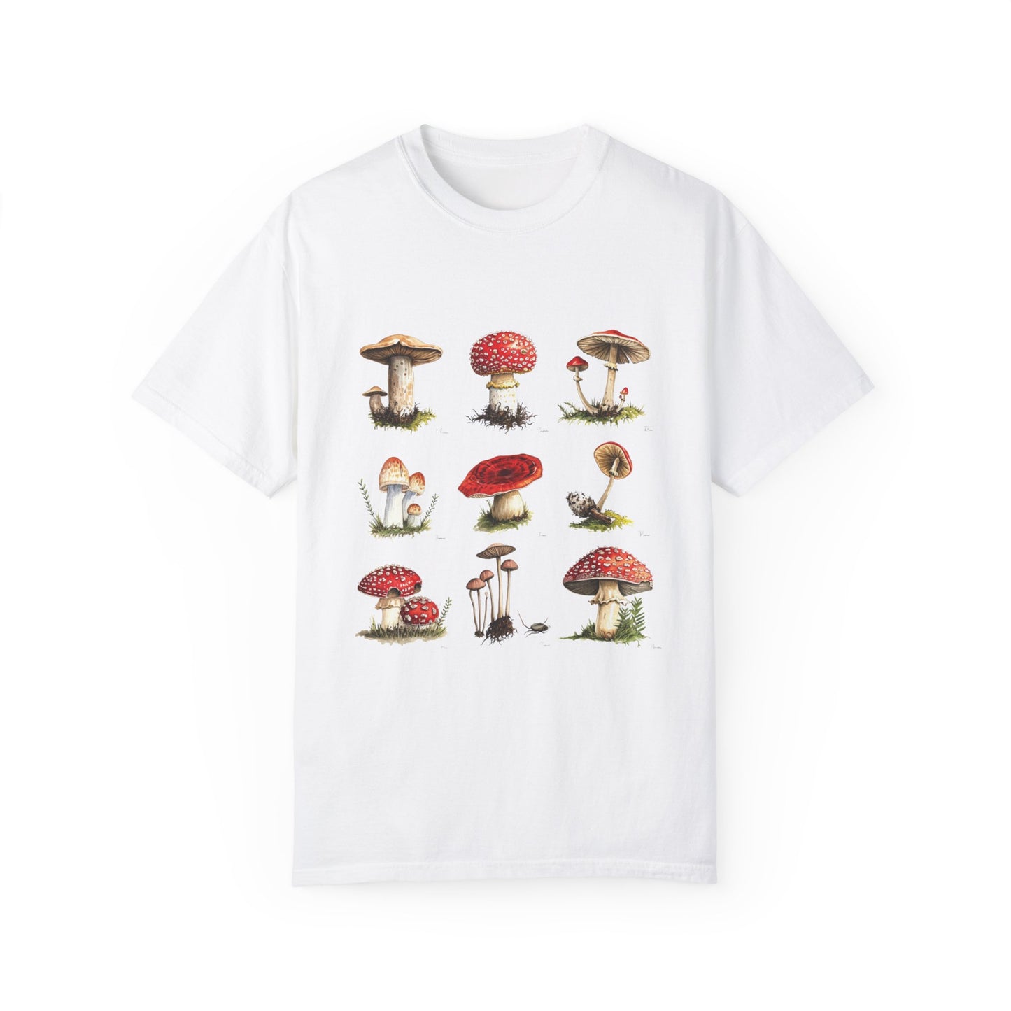 Vintage Mushrooms Unisex T-Shirt