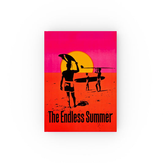 Journal - The Endless Summer Vintage Surf Movie Design Hardcover Notebook