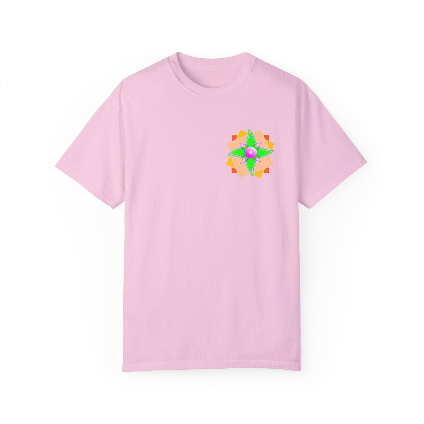 Floral Geometry  Unisex T -shirt