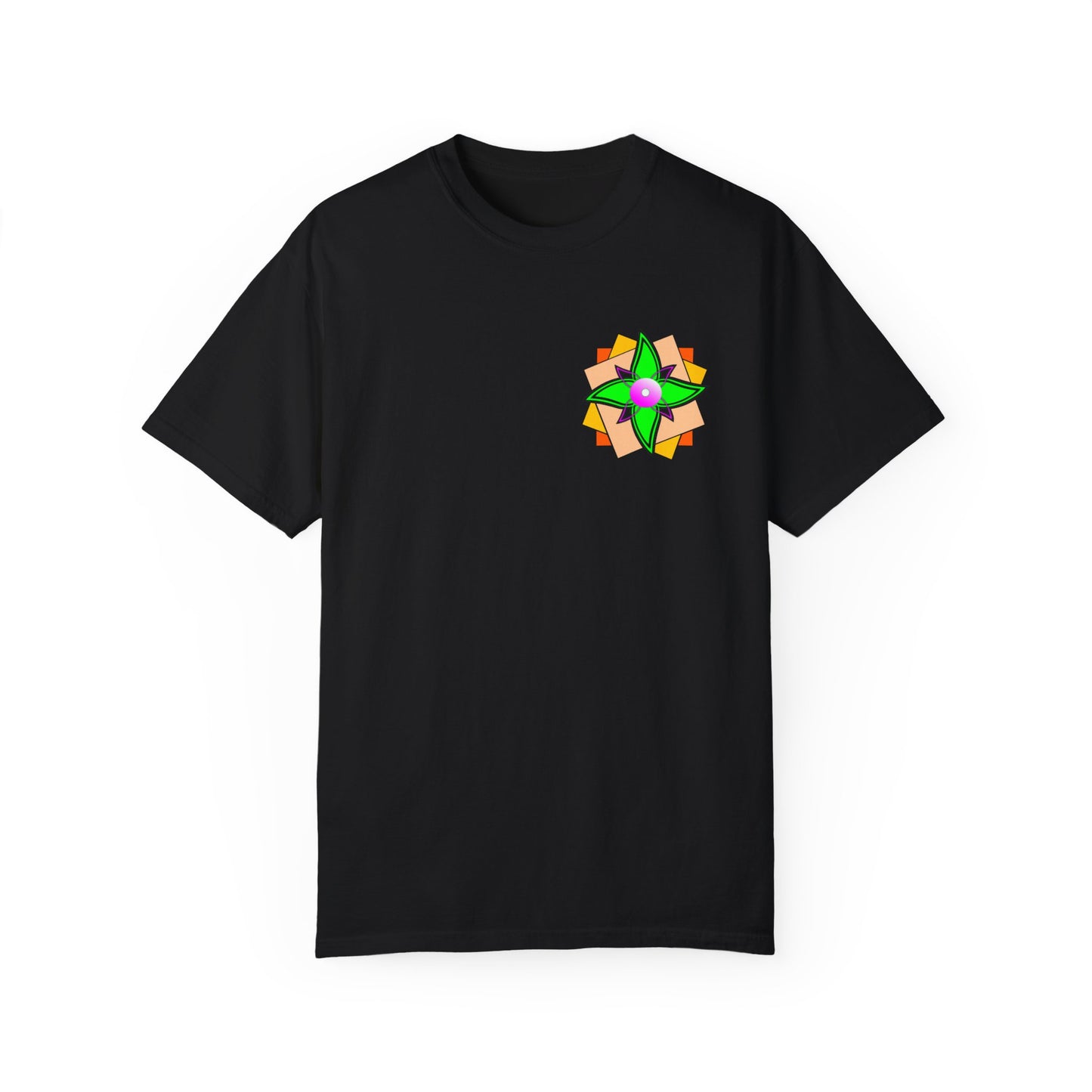 Floral Geometry  Unisex T -shirt