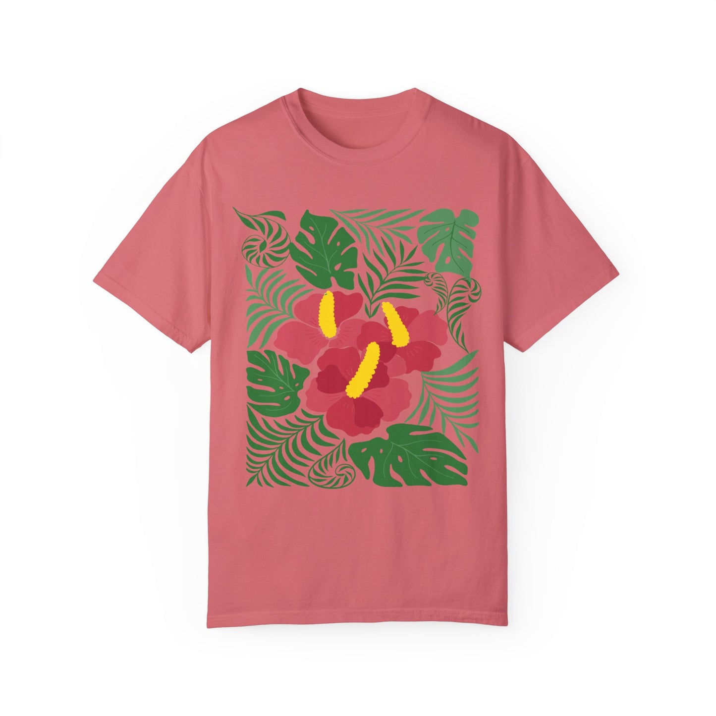 Ferns And Flowers Unisex T -shirt