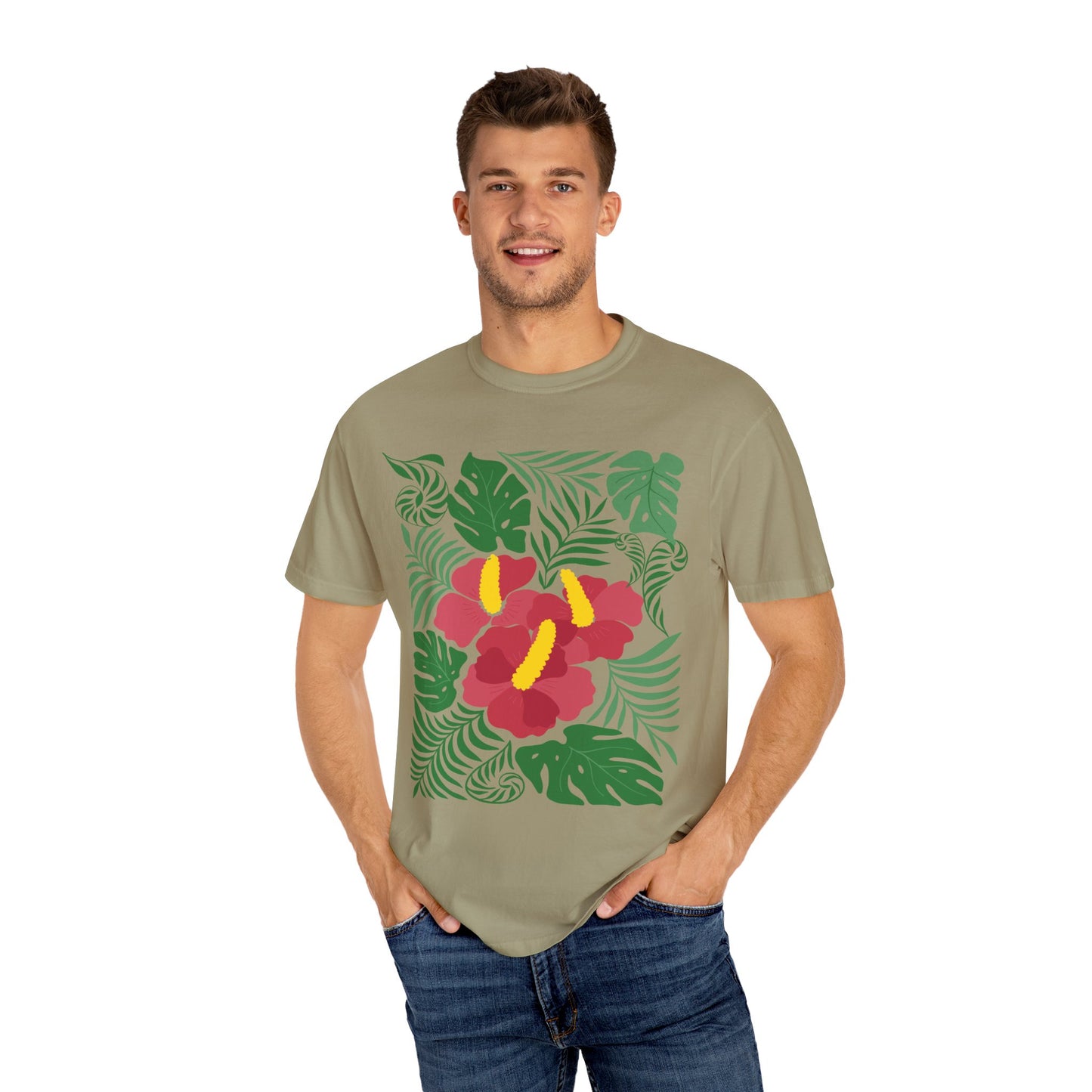 Ferns And Flowers Unisex T -shirt