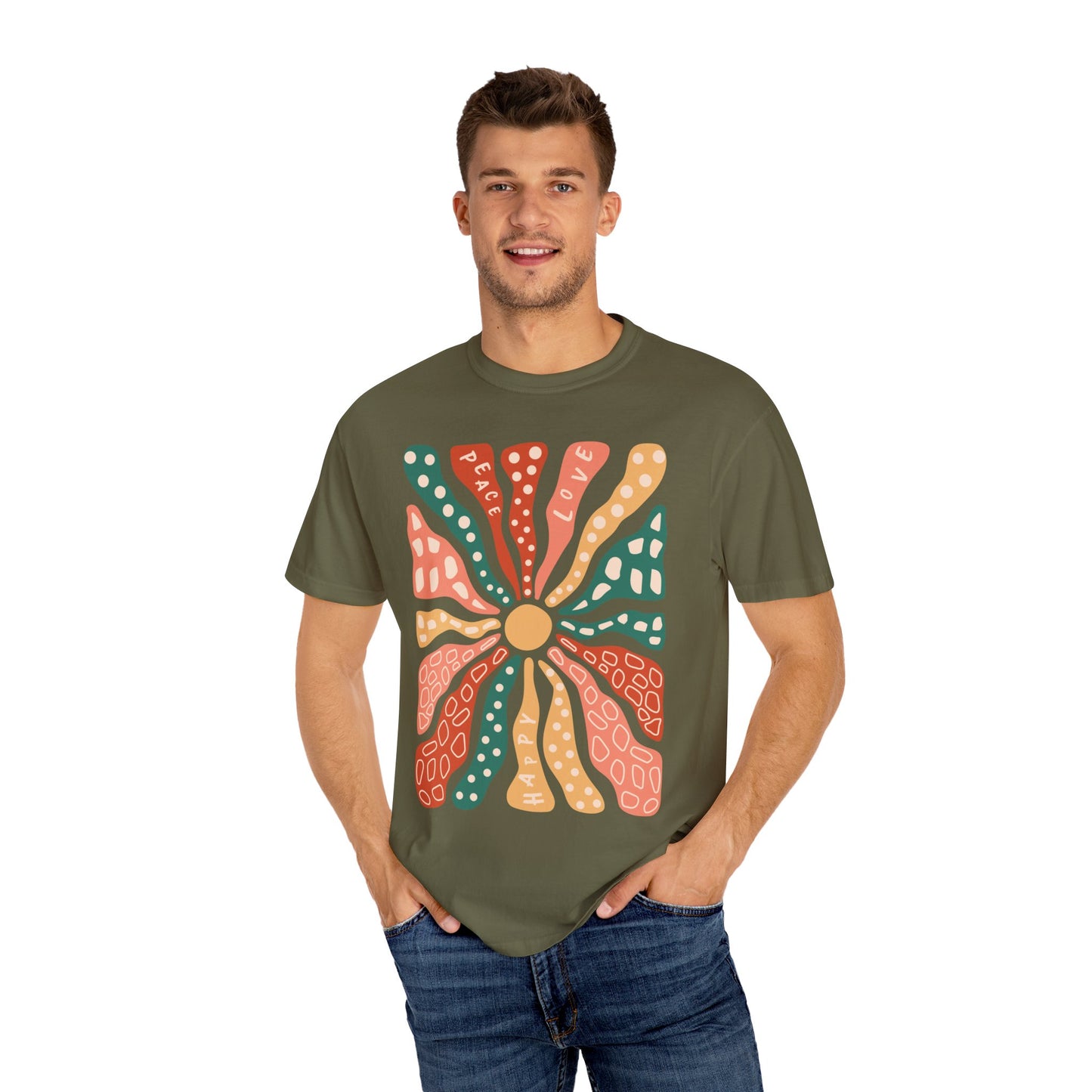 Groovy Wildflower  Unisex T -shirt