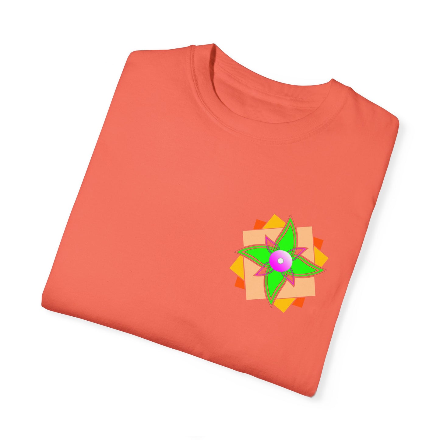 Floral Geometry  Unisex T -shirt